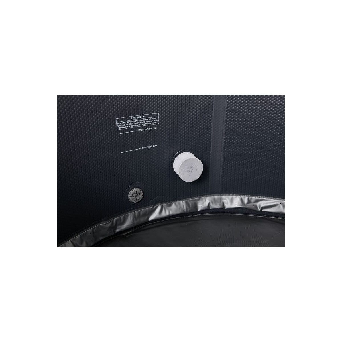 MSPA Frame Mono Eco LED – Cadă de hidromasaj fixă de lux pentru 6 persoane cu iluminare LED 173 × 65 cm