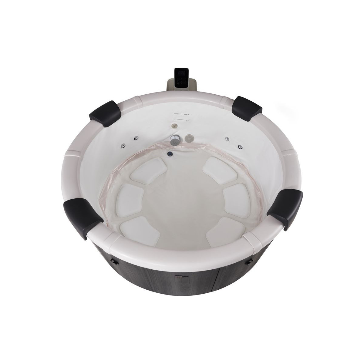 MSPA Frame Denver Premium – spa cu ramă de lux, hidromasaj și iluminare LED pentru 6 persoane