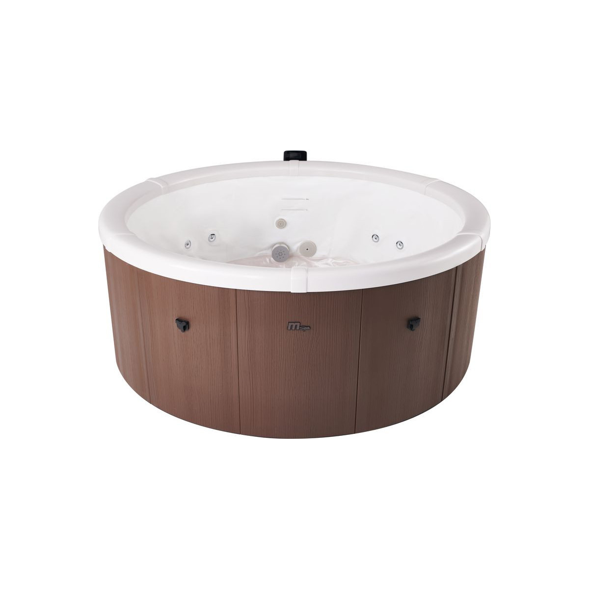 Cada cu hidromasaj de lux cu cadru pentru 6 persoane - MSPA Frame Rova Premium LED