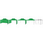 Cort pliabil de grădină verde - 2x3 - S5