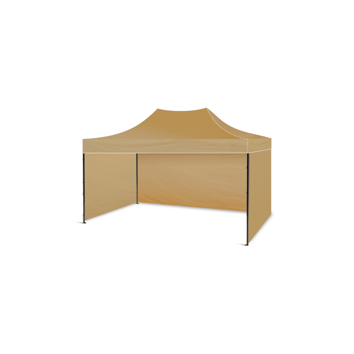 Cort pliant 2x3 de culoare bej - S5