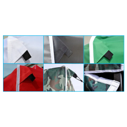 Cort mare de petrecere, dimensiuni 3x6, culoare neagră, 47 kg