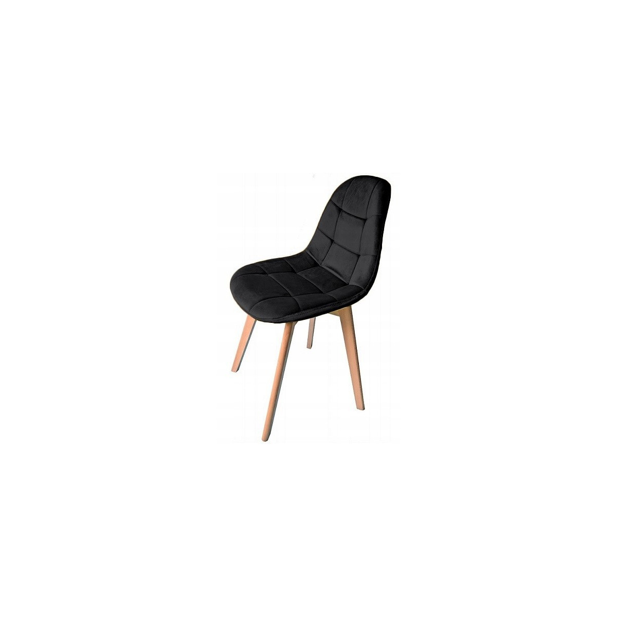 Scaun scandinav de calitate, de culoare neagră