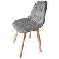 Scaun interior de calitate de culoare gri deschis