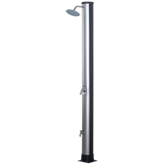 Duș solar de grădină Strend Pro Pool De Luxe 38 l cu ventil pentru picioare