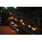 Ghirlandă luminoasă de grădină – 20× bec LED E27, 20 m