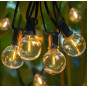 Ghirlandă LED luminoasă 20 m – 36 de becuri, alb cald, telecomandă