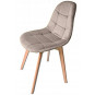Scaun modern bej în stil scandinav