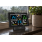 Stație meteorologică digitală RCC cu senzor extern – neagră