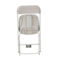 Scaun pliant pentru catering 49,5 × 45 × 81 cm – alb