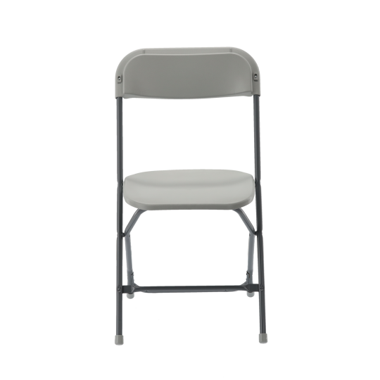 Scaun pliant de catering gri 49,5 × 45 × 81 cm