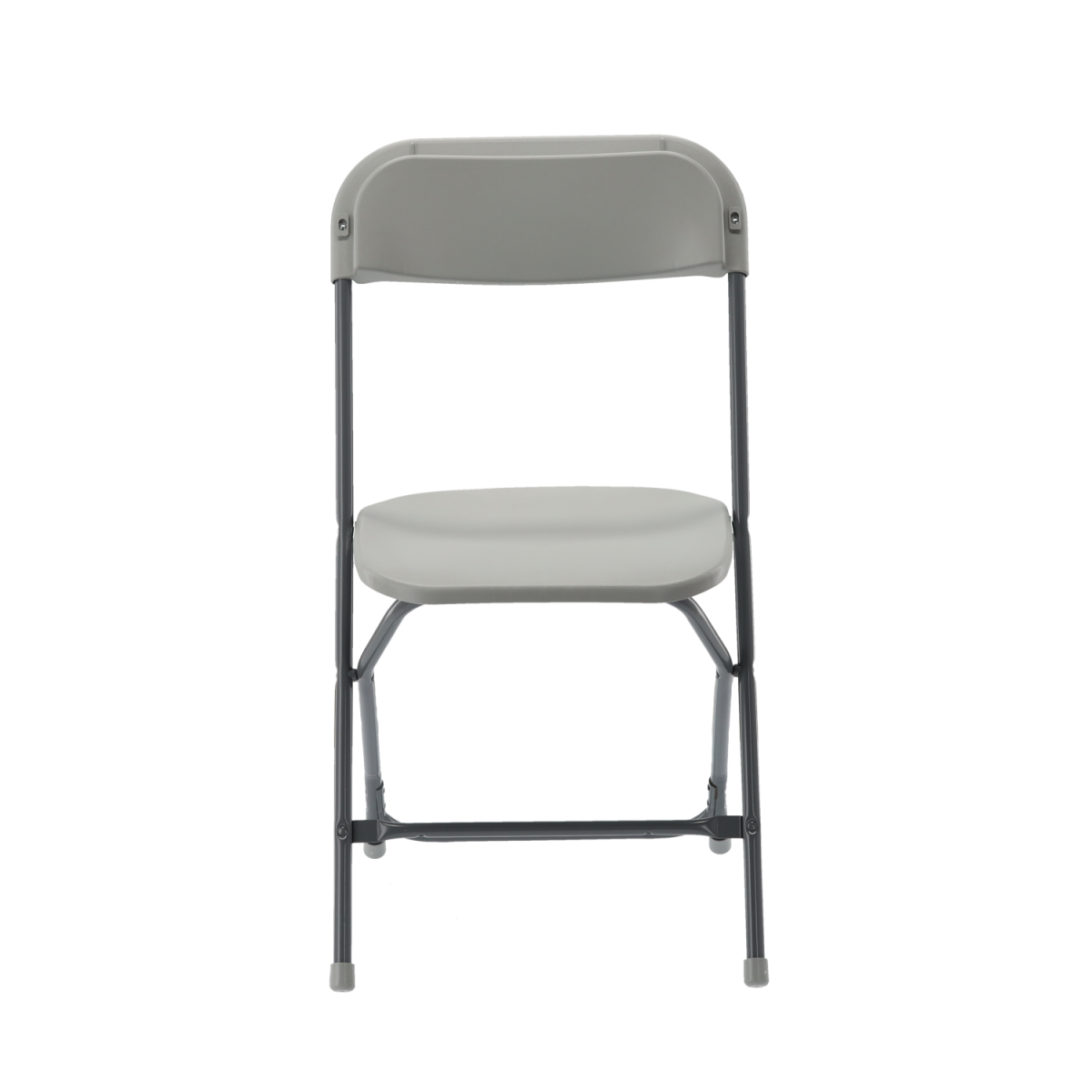 Scaun pliant de catering gri 49,5 × 45 × 81 cm
