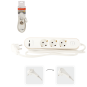 Prelungitor cu întrerupător – 3 prize, USB-A, USB-C, 1,5 m