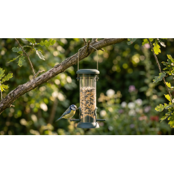 Hrănitoare pentru păsări din plastic 9 × 24 cm