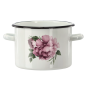 Oală emailată Pivónia Laura 3 l – 18 cm, albă