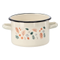 Oală emailată Listy 2 l – 16 cm, crem