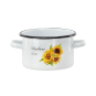 Oală emailată Slnečnica 2 l – 16 cm, albă