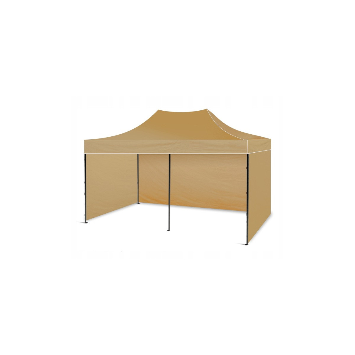 Cort pliant mare, bej, 3x6