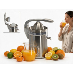 Stoarcător electric pentru citrice 280 ml – 130 W, din oțel inoxidabil