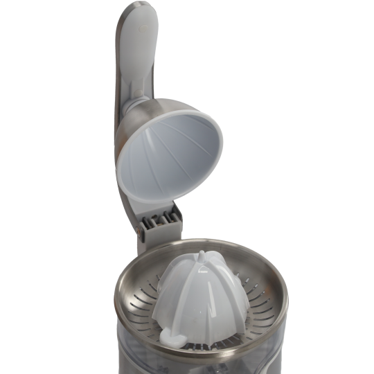 Stoarcător electric pentru citrice 280 ml – 130 W, din oțel inoxidabil