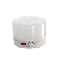 Deshidrator electric de alimente cu 5 niveluri, 250 W – 24 cm