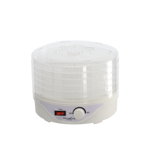 Deshidrator electric de alimente cu 5 niveluri, 250 W – 24 cm