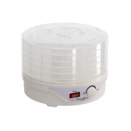 Deshidrator electric de alimente cu 5 niveluri, 250 W – 24 cm