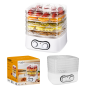 Uscător electric de alimente cu 5 niveluri, 250 W – 25 × 24 × 22 cm