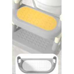 Trepte WC verzi, reglabile pe înălțime, cu adaptor pentru toaletă