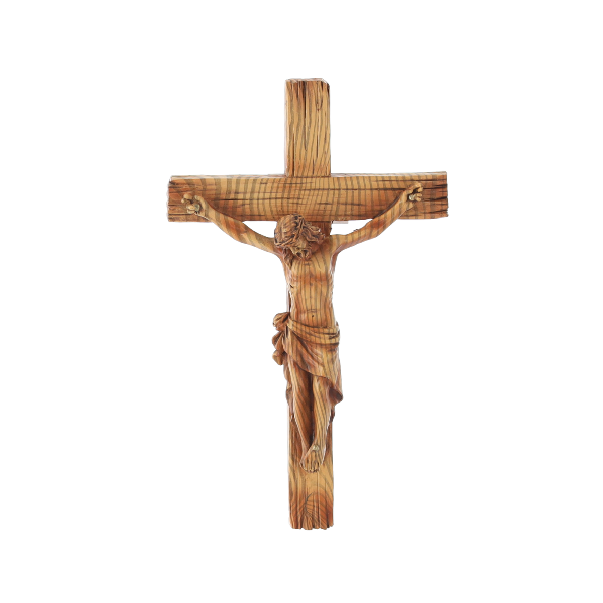 Závesný kríž s postavou Ježiša 12,5 × 3,5 × 20 cm, polyresin