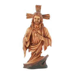 Statuetă Preasfânta Inimă a lui Isus 16 × 10,5 × 36 cm, poliresină
