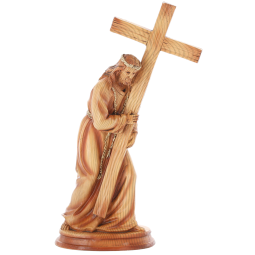 Soška Ježiš s krížom 19 × 9 × 31,5 cm, polyresin