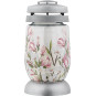 Kahanec Bolsius 3S Magnolia Silver 22 cm, náplň 36 h - balenie 6 ks