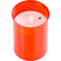 LED kahanec MagicHome červený 12 cm, 2×AA - balenie 36 ks