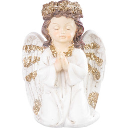 Decorațiune LED pentru mormânt MagicHome Înger care se roagă 15,5 cm - pachet de 16 bucăți