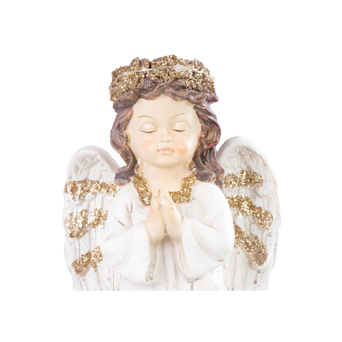 Decorațiune LED pentru mormânt MagicHome Înger care se roagă 15,5 cm - pachet de 16 bucăți