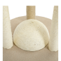 Stâlp de zgâriat pentru pisică 40 × 40 × 44 cm, bej