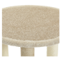 Stâlp de zgâriat pentru pisică 40 × 40 × 44 cm, bej