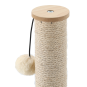Stâlp de zgâriat pentru pisică - 35 × 23 × 40 cm, bej
