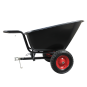 Cărucior de grădină / roabă 280 l, capacitate de încărcare 400 kg