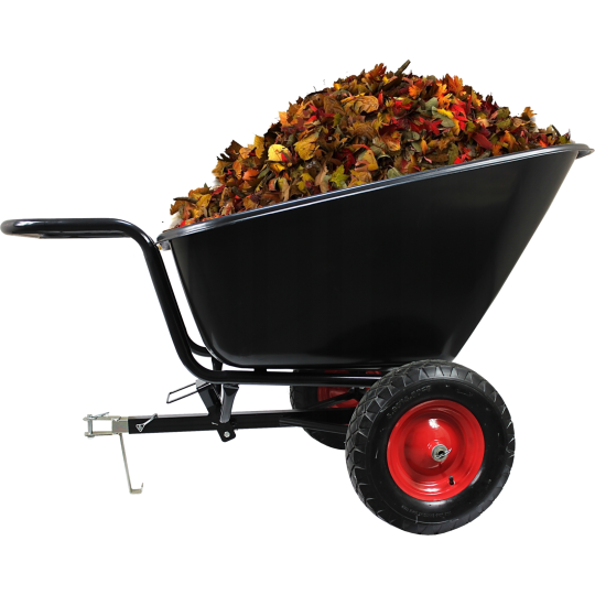 Cărucior de grădină / roabă 280 l, capacitate de încărcare 400 kg