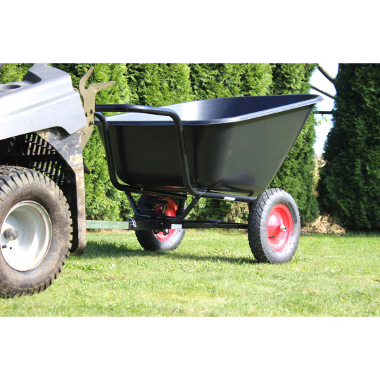 Cărucior de grădină / roabă 280 l, capacitate de încărcare 400 kg