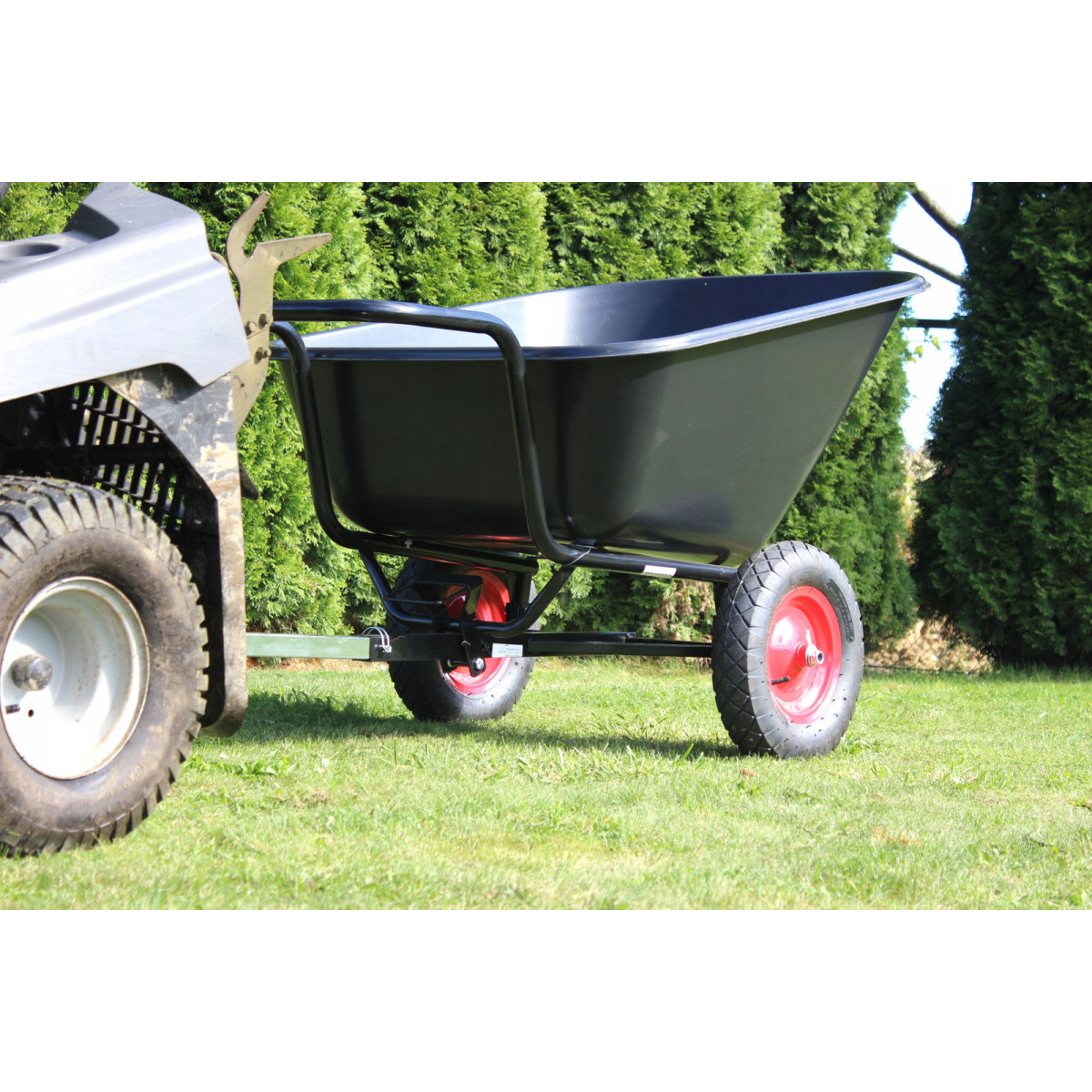 Cărucior de grădină / roabă 280 l, capacitate de încărcare 400 kg