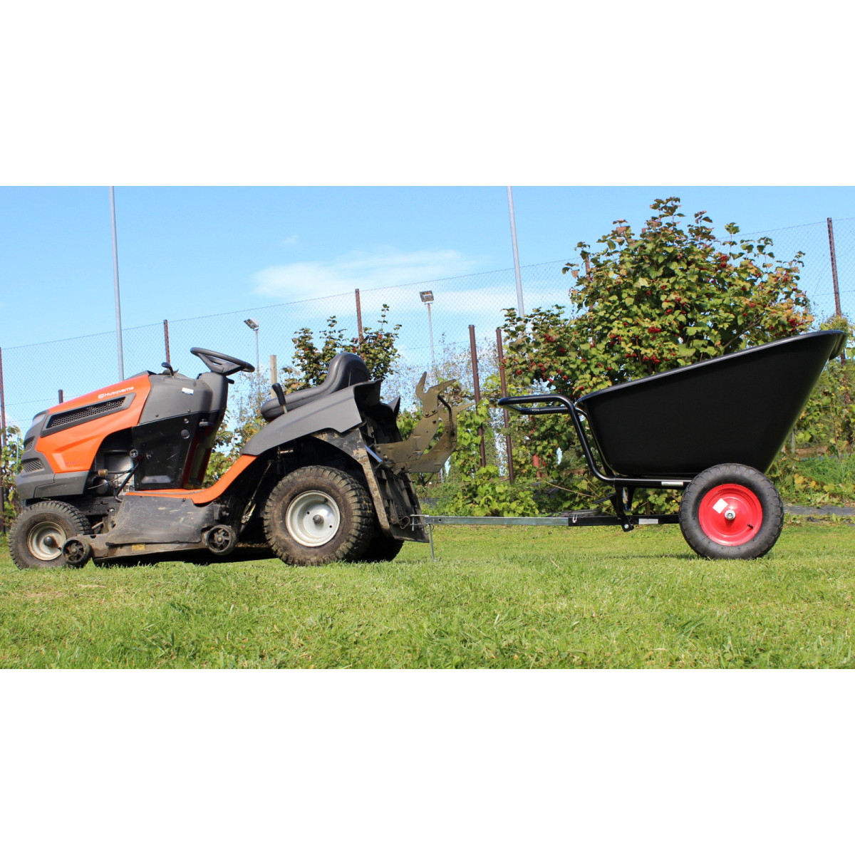 Cărucior de grădină / roabă 280 l, capacitate de încărcare 400 kg