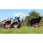 Cărucior de grădină / roabă 280 l, capacitate de încărcare 400 kg