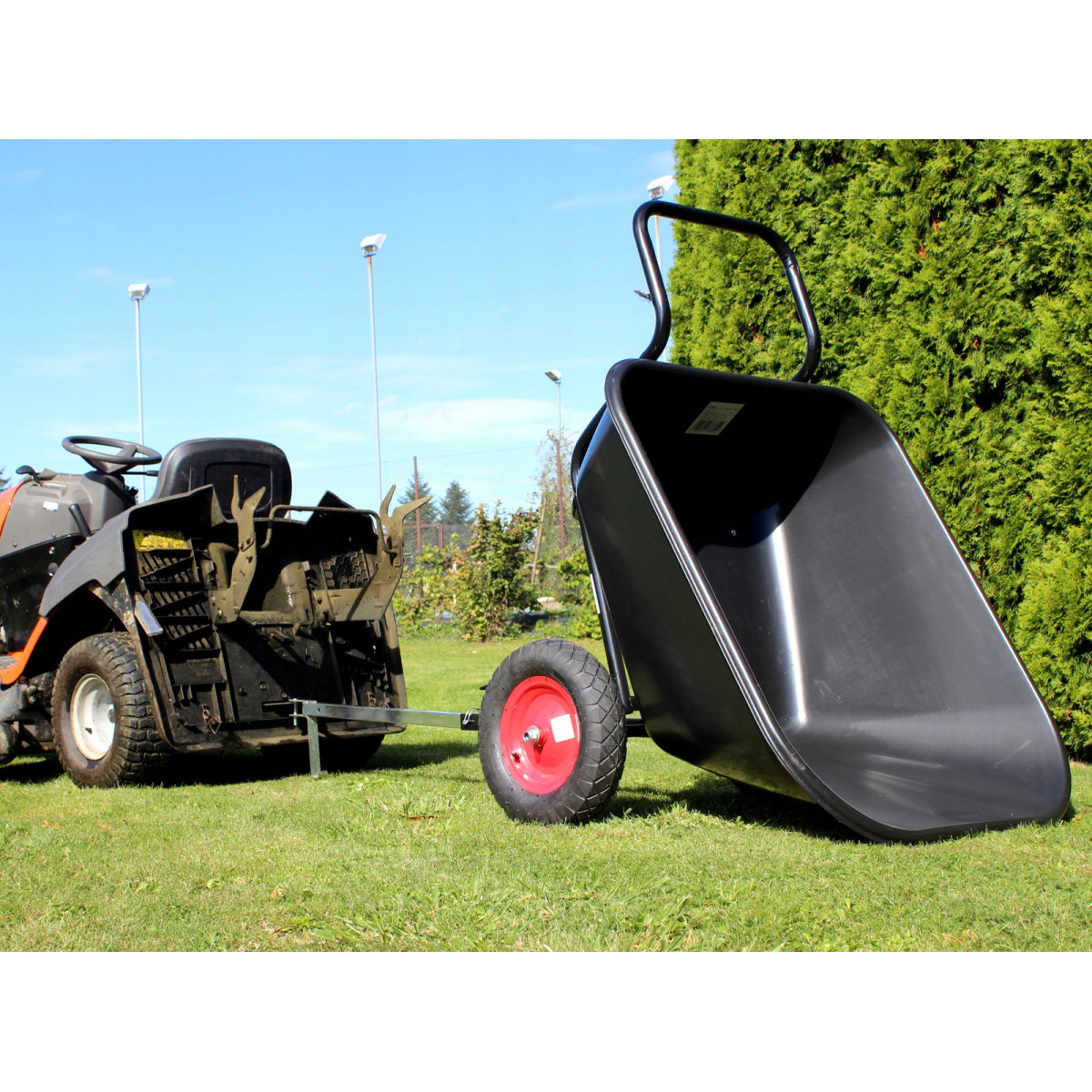 Cărucior de grădină / roabă 280 l, capacitate de încărcare 400 kg