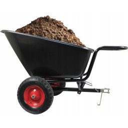 Cărucior de grădină / roabă 280 l, capacitate de încărcare 400 kg