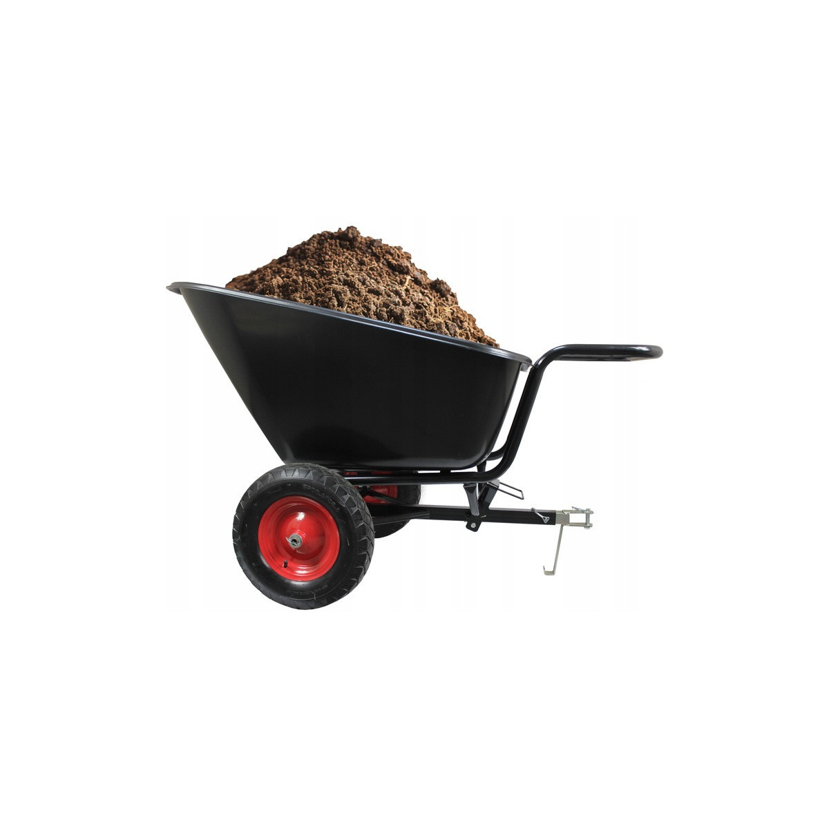 Cărucior de grădină / roabă 280 l, capacitate de încărcare 400 kg