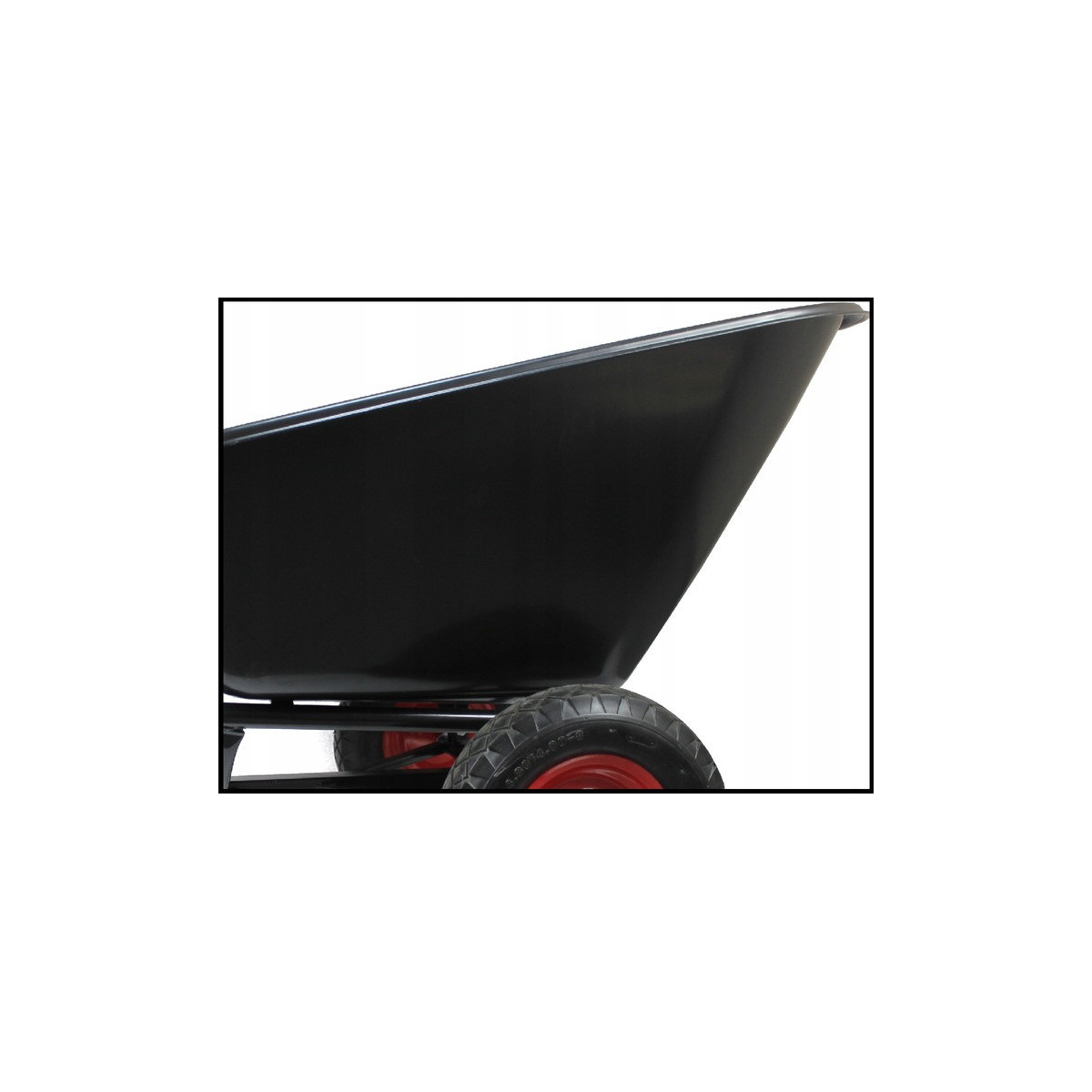 Cărucior de grădină / roabă 280 l, capacitate de încărcare 400 kg