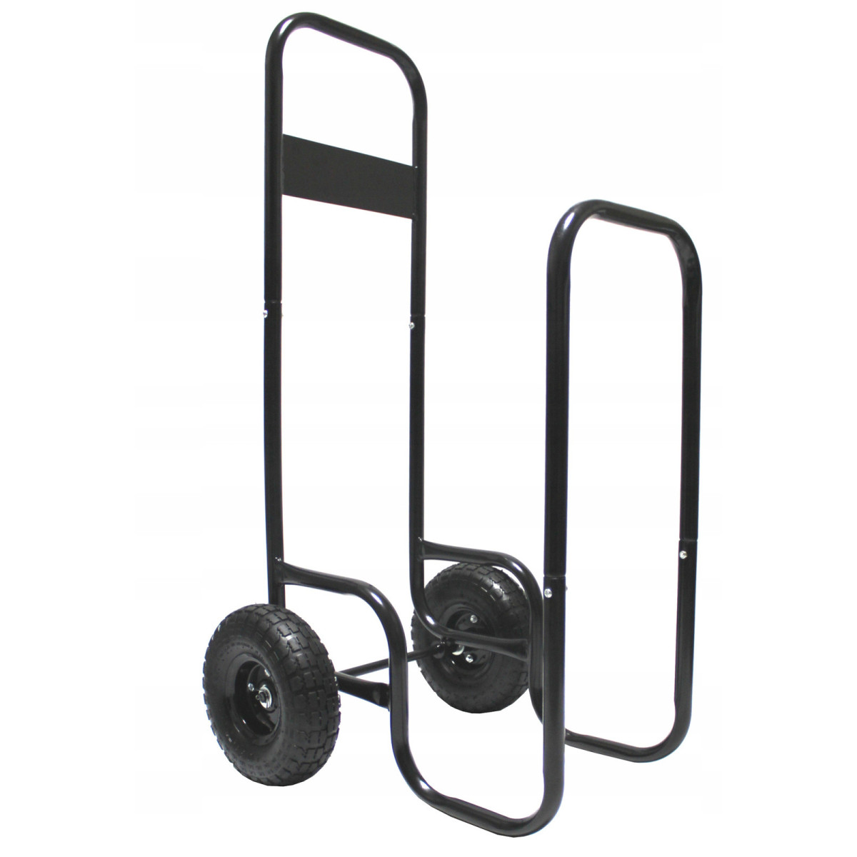 Cărucior pentru lemne de șemineu 60 kg, 57 × 52 × 107 cm